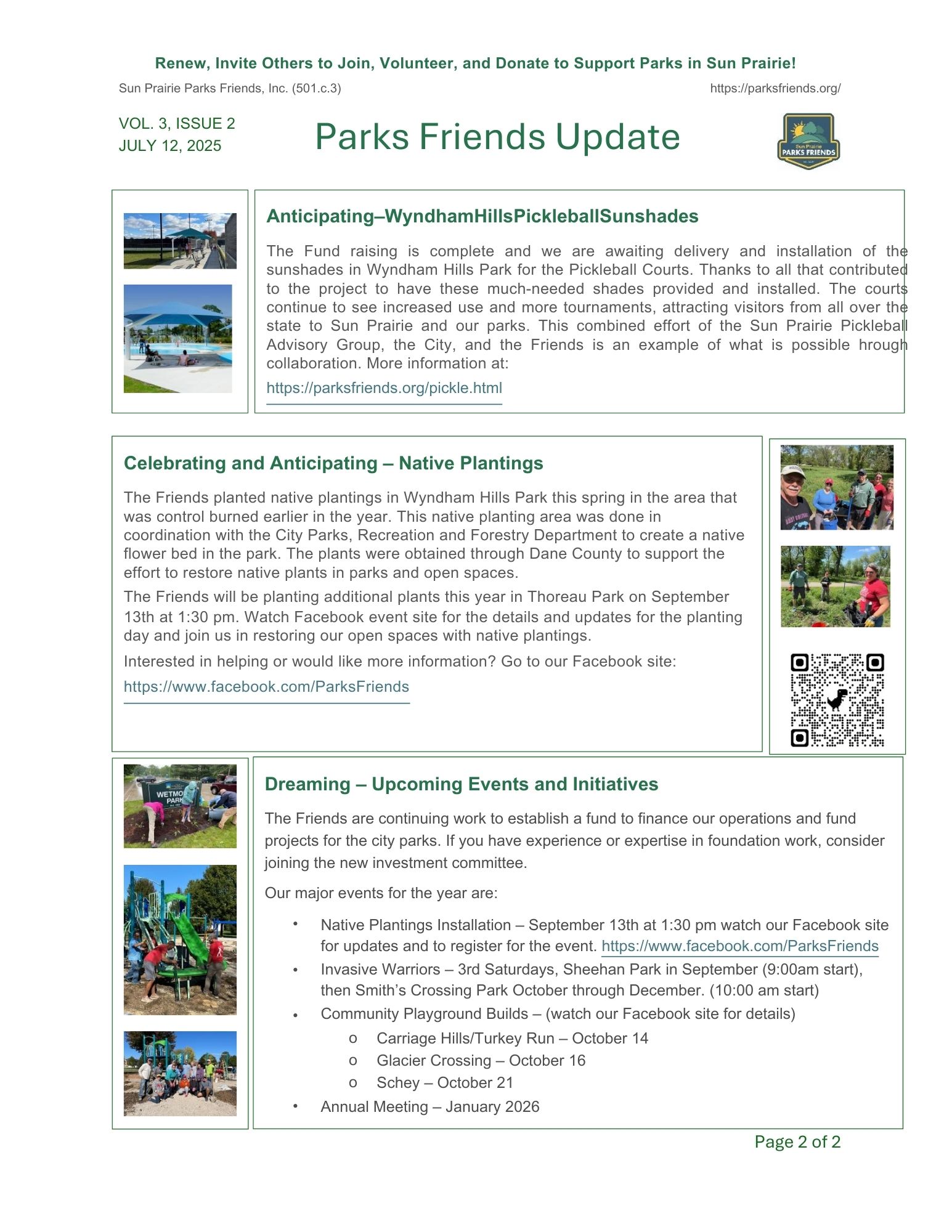 2025 Second Quarter Newsletter Pg 2